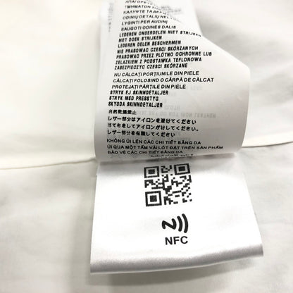 【中古品】【メンズ】 PRADA プラダ P415F S212 COTTON POPLIN SHIRT WITH RE NYLON コットン ナイロン 長袖シャツ 141-240613-mw-7-tei サイズ：36 カラー：ホワイト 万代Net店