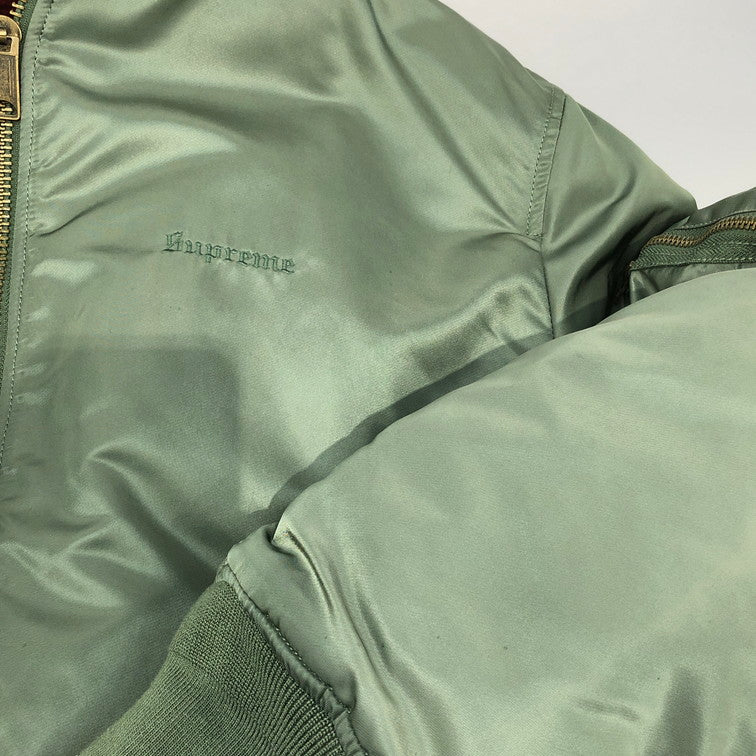 【中古美品】【メンズ】 Supreme シュプリーム 22AW SUPREME 2502400003 FAUX FUR REVERSIBLE MA-1 149-260118-SY-02-iwa サイズ：XL 万代Net店
