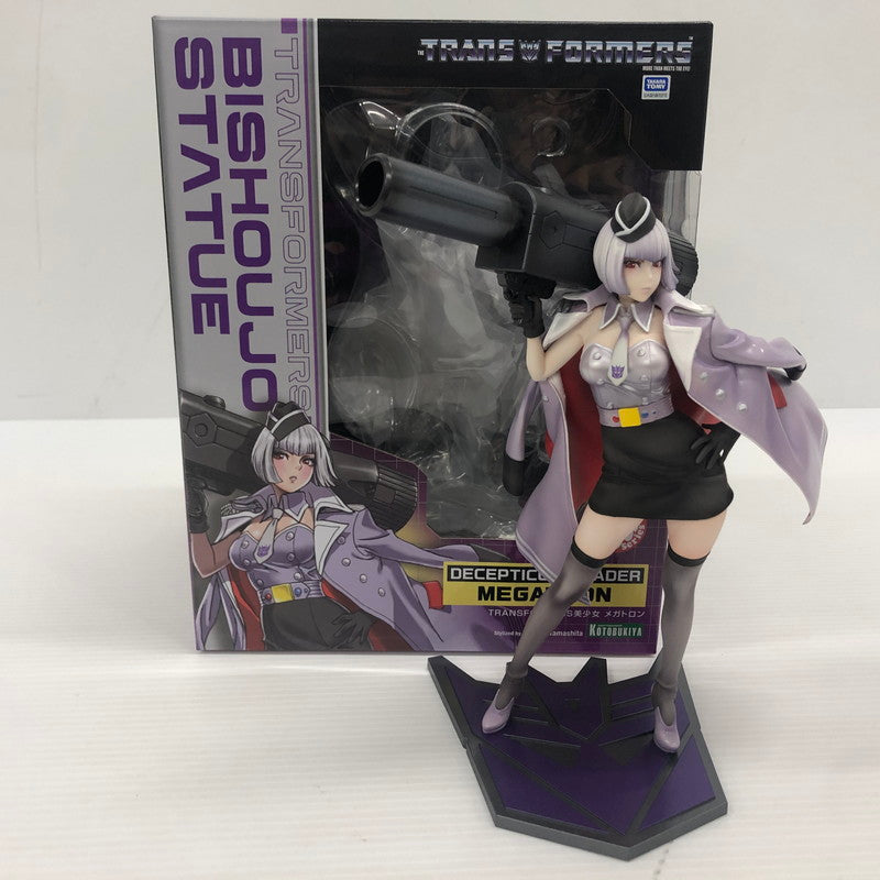 【中古品】 TRANSFORMERS美少女 トランスフォーマー メガトロン 1/7 フィギュア コトブキヤ 053-260803-ns-09-tei 万代Net店