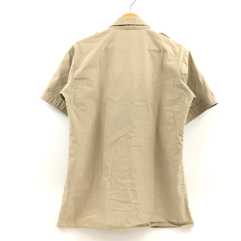 【中古品】【メンズ】 HYSTERIC GLAMOUR ヒステリックグラマー MILITARY SHIRT ミリタリーシャツ カジュアルシャツ 半袖シャツ トップス 140-260823-hn-02-fur サイズ：不明 カラー：ベージュ 万代Net店
