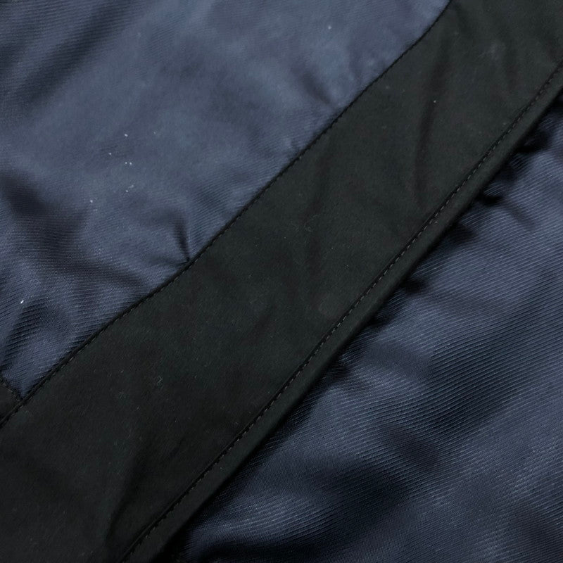 【中古品】【メンズ】 CHS18AMA06002 ノーカラー ナイロン ウール ロングコート アウター 169-231204-at-11-tei サイズ：34 カラー：ネイビー 万代Net店
