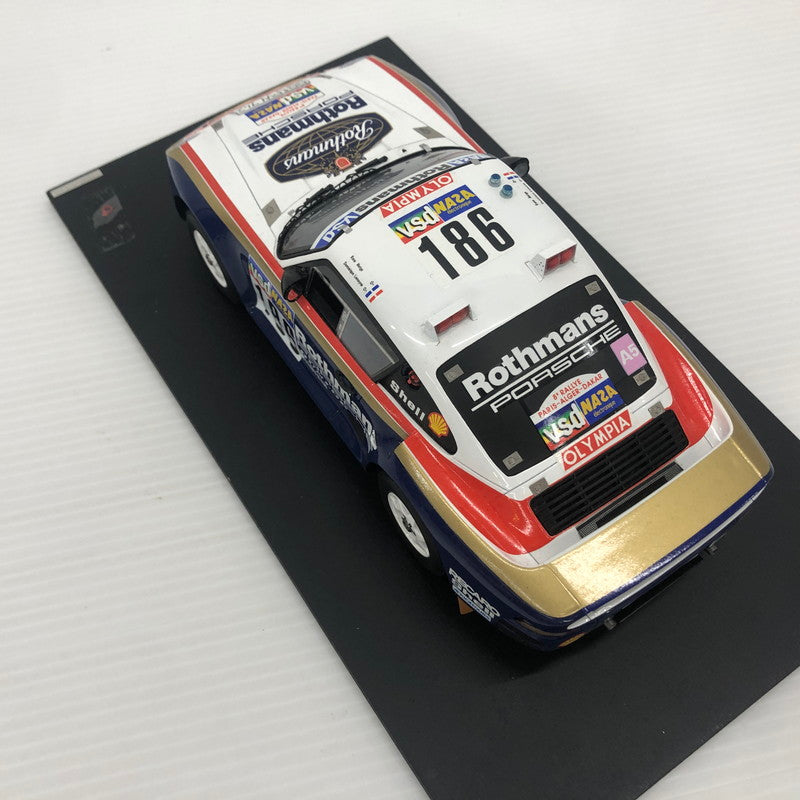 【中古品】 トゥルースケールミニチュアズ 1/18 ポルシェ959/50 1986年 ダカールラリーレイド優勝車 #186 [TSM121807R] 061-260803-ns-10-tei 万代Net店