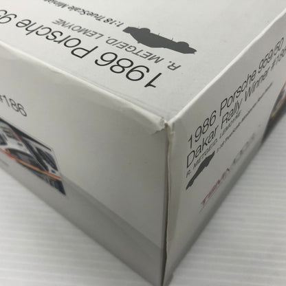 【中古品】 トゥルースケールミニチュアズ 1/18 ポルシェ959/50 1986年 ダカールラリーレイド優勝車 #186 [TSM121807R] 061-260803-ns-10-tei 万代Net店