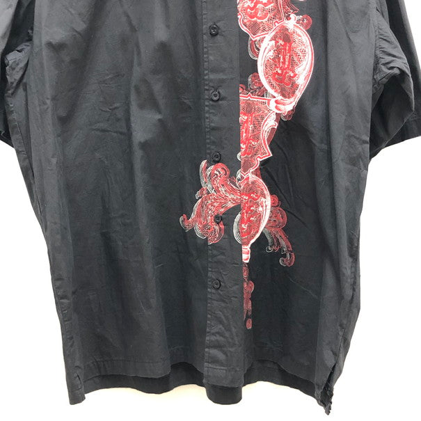 【中古品】【メンズ】 pellepelle ペレペレ PELLEPELLE 半袖シャツ 147-250206-wy‐8-tomh サイズ：4XL カラー：ブラック 万代Net店