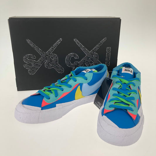 【中古美品】【メンズ】 NIKE ナイキ KAWS × SACAI × NIKE DM7901-400 BLAZER LOW NEPTUNE BLUE 160-250213-SY-01-iwa サイズ：29.0 カラー：BLUE 万代Net店