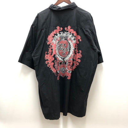 【中古品】【メンズ】 pellepelle ペレペレ PELLEPELLE 半袖シャツ 147-250206-wy‐8-tomh サイズ：4XL カラー：ブラック 万代Net店