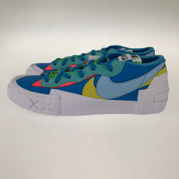 【中古美品】【メンズ】 NIKE ナイキ KAWS × SACAI × NIKE DM7901-400 BLAZER LOW NEPTUNE BLUE 160-250213-SY-01-iwa サイズ：29.0 カラー：BLUE 万代Net店