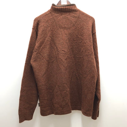 【中古品】【メンズ】  WOOLRICH ハーフジップセーター 144-250206-wy‐4-tomh サイズ：L カラー：ブラウン 万代Net店