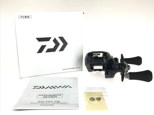 【中古美品】Daiwa ダイワ 23 SALTIST ソルティスト TW 300XHL PEスペシャル 左ハンドル ベイトリール 釣り 釣り具 134-240808-yk-1-tag 万代Net店