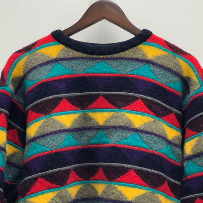 【中古品】【メンズ】  COOGI 3D WOOL KNIT 146-250207-wy-3-tomh サイズ：L カラー：マルチカラー 万代Net店