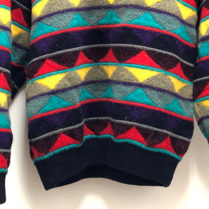 【中古品】【メンズ】  COOGI 3D WOOL KNIT 146-250207-wy-3-tomh サイズ：L カラー：マルチカラー 万代Net店