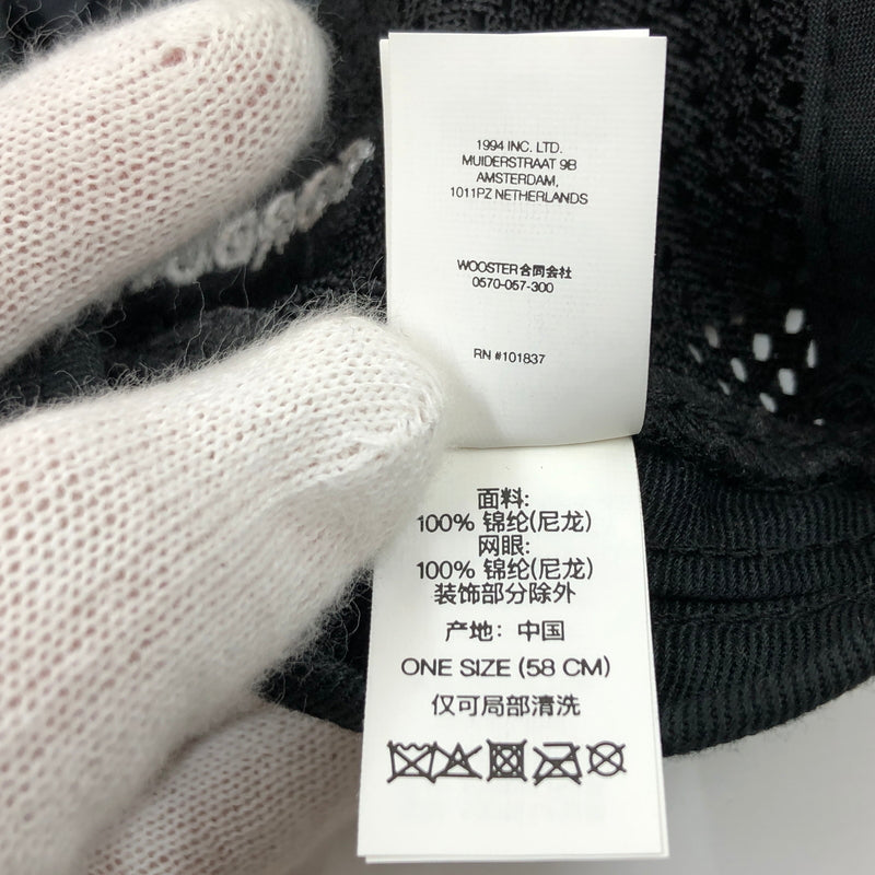【中古品】【メンズ/レディース】 SUPREME シュプリーム MESH SIDE PANEL CAMP CAP メッシュサイドパネル キャンプキャップ 帽子 149-260823-hn-06-fur サイズ：ONE SIZE(58cm) カラー：ブラック 万代Net店