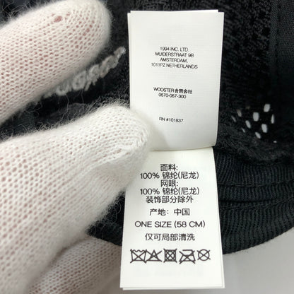 【中古品】【メンズ/レディース】 SUPREME シュプリーム MESH SIDE PANEL CAMP CAP メッシュサイドパネル キャンプキャップ 帽子 149-260823-hn-06-fur サイズ：ONE SIZE(58cm) カラー：ブラック 万代Net店