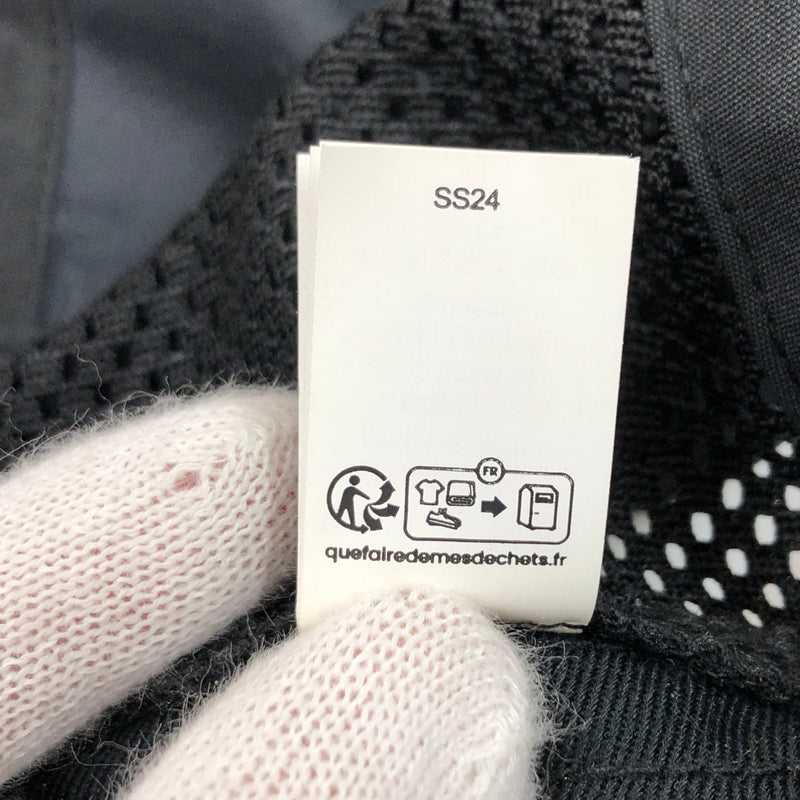 【中古品】【メンズ/レディース】 SUPREME シュプリーム MESH SIDE PANEL CAMP CAP メッシュサイドパネル キャンプキャップ 帽子 149-260823-hn-06-fur サイズ：ONE SIZE(58cm) カラー：ブラック 万代Net店