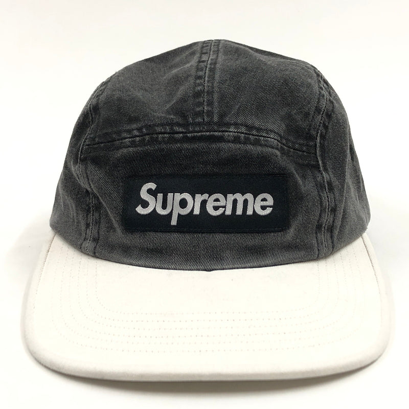 【中古品】【メンズ/レディース】 SUPREME シュプリーム 24SS PIGMENT 2-TONE CAMP CAP ピグメント ツートーン キャンプキャップ 帽子 149-260823-hn-07-fur サイズ：ONE SIZE(58cm) カラー：ブラック/ホワイト 万代Net店