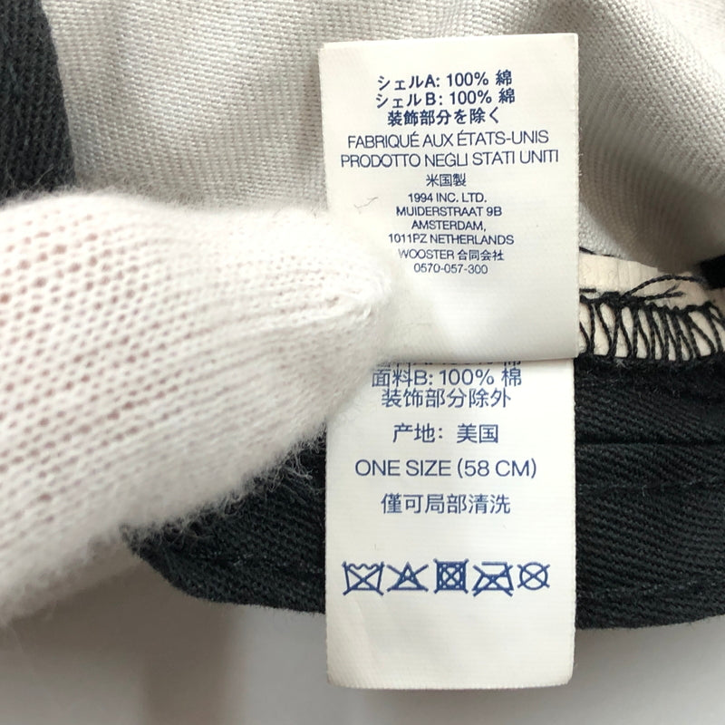 【中古品】【メンズ/レディース】 SUPREME シュプリーム 24SS PIGMENT 2-TONE CAMP CAP ピグメント ツートーン キャンプキャップ 帽子 149-260823-hn-07-fur サイズ：ONE SIZE(58cm) カラー：ブラック/ホワイト 万代Net店