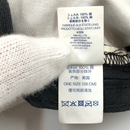【中古品】【メンズ/レディース】 SUPREME シュプリーム 24SS PIGMENT 2-TONE CAMP CAP ピグメント ツートーン キャンプキャップ 帽子 149-260823-hn-07-fur サイズ：ONE SIZE(58cm) カラー：ブラック/ホワイト 万代Net店