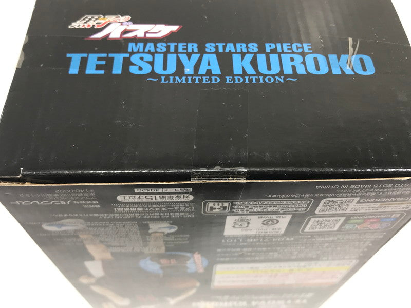 【中古美品】 バンプレスト 黒子のバスケ MASTER STARS PIECE TETSUYA KUROKO -LIMITED EDITION- 黒子テツヤ プライズ品 未開封 箱イタミあり 051-260824-ti-01-tag 万代Net店
