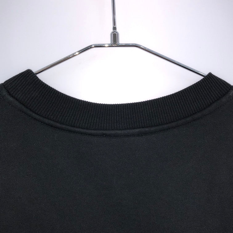 【中古美品】【メンズ】 DIESEL ディーゼル メタルロゴ半袖スウェット 半袖 Tシャツ BLACK 黒 147-260121-SY-01-iwa サイズ：M カラー：BLACK 万代Net店