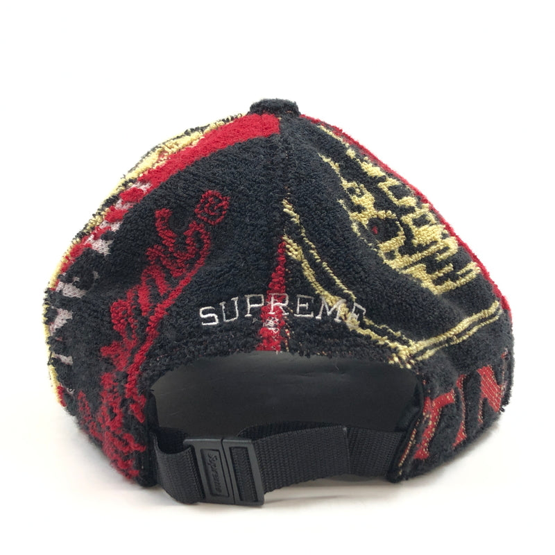 【中古品】【メンズ/レディース】 SUPREME シュプリーム × MARTINE ROSE マーティンローズ 24FW TOWEL ６-PANEL CAP タオル 6パネル キャップ ベースボールキャップ 帽子 149-260823-hn-08-fur サイズ：ONE SIZE(58cm) カラー：マルチカラー 万代Net店
