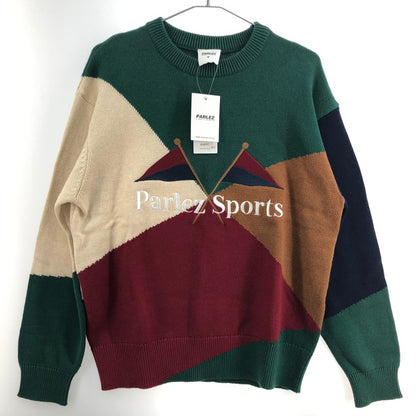 【未使用品】【メンズ/レディース】 PARLEZ SPORTS PARHW23047 ニットセーター 145-260121-SY-02-iwa サイズ：M 万代Net店