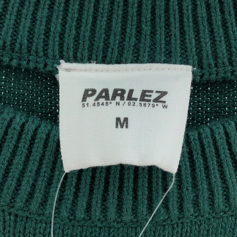 【未使用品】【メンズ/レディース】 PARLEZ SPORTS PARHW23047 ニットセーター 145-260121-SY-02-iwa サイズ：M 万代Net店