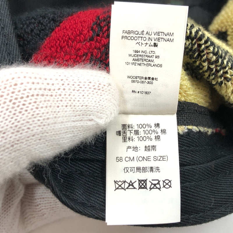 【中古品】【メンズ/レディース】 SUPREME シュプリーム × MARTINE ROSE マーティンローズ 24FW TOWEL ６-PANEL CAP タオル 6パネル キャップ ベースボールキャップ 帽子 149-260823-hn-08-fur サイズ：ONE SIZE(58cm) カラー：マルチカラー 万代Net店