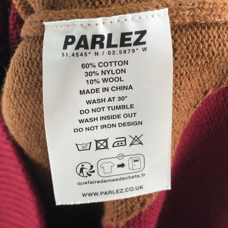 【未使用品】【メンズ/レディース】 PARLEZ SPORTS PARHW23047 ニットセーター 145-260121-SY-02-iwa サイズ：M 万代Net店