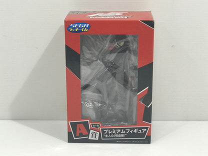 【中古美品】 セガ ラッキーくじ ペルソナ5 A賞 プレミアムフィギュア “主人公(怪盗服)” ジョーカー 未開封 テープの劣化あり 052-260824-ti-09-tag 万代Net店
