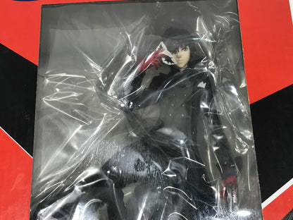 【中古美品】 セガ ラッキーくじ ペルソナ5 A賞 プレミアムフィギュア “主人公(怪盗服)” ジョーカー 未開封 テープの劣化あり 052-260824-ti-09-tag 万代Net店