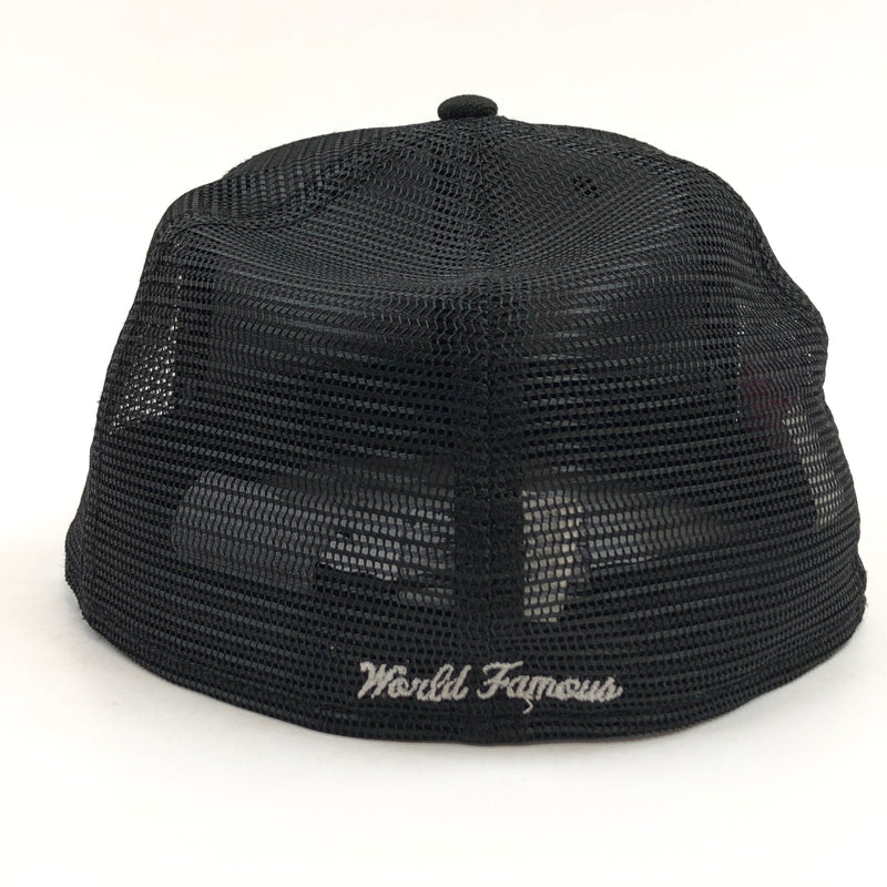 【中古品】【メンズ/レディース】 SUPREME シュプリーム × NEWERA ニューエラ 24SS BOX LOGO MESH CAP ボックスロゴ メッシュキャップ ベースボールキャップ 帽子 149-260824-hn-01-fur サイズ：7 3/8(58.7cm) カラー：ブラック 万代Net店