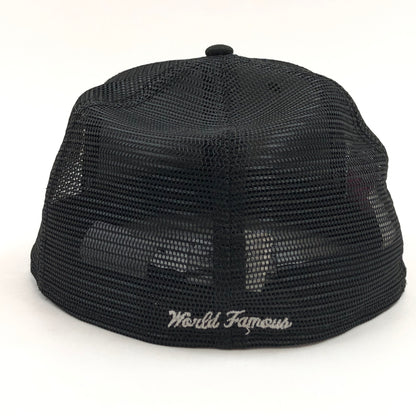 【中古品】【メンズ/レディース】 SUPREME シュプリーム × NEWERA ニューエラ 24SS BOX LOGO MESH CAP ボックスロゴ メッシュキャップ ベースボールキャップ 帽子 149-260824-hn-01-fur サイズ：7 3/8(58.7cm) カラー：ブラック 万代Net店