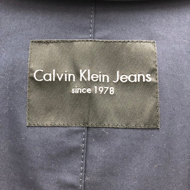 【中古美品】【メンズ】 1191 カルバンクライン CALVIN KLEIN コート 141-250207-wy-11-tomh サイズ：L カラー：ネイビー 万代Net店