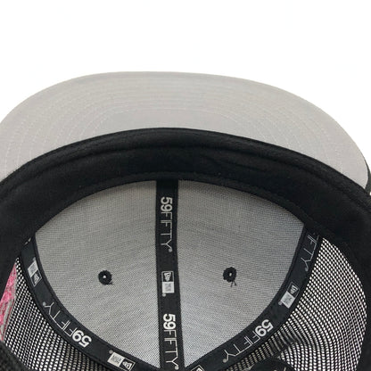 【中古品】【メンズ/レディース】 SUPREME シュプリーム × NEWERA ニューエラ 24SS BOX LOGO MESH CAP ボックスロゴ メッシュキャップ ベースボールキャップ 帽子 149-260824-hn-01-fur サイズ：7 3/8(58.7cm) カラー：ブラック 万代Net店
