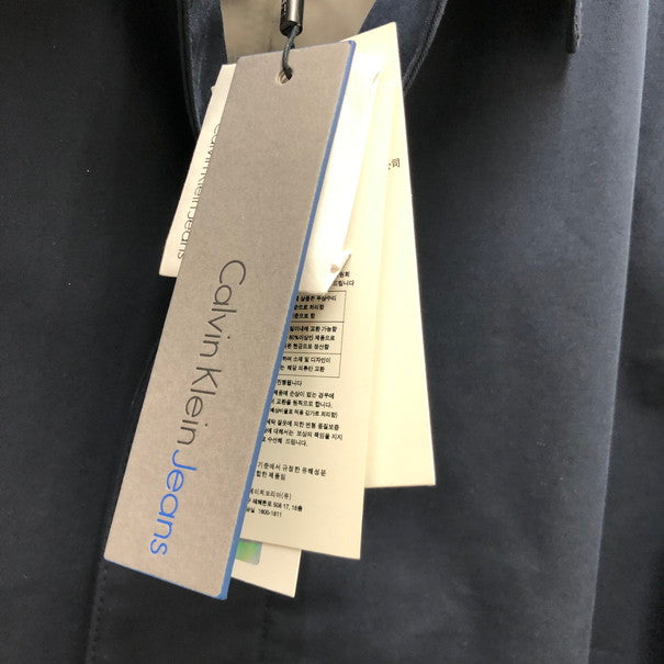 【中古美品】【メンズ】 1191 カルバンクライン CALVIN KLEIN コート 141-250207-wy-11-tomh サイズ：L カラー：ネイビー 万代Net店