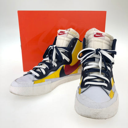 【中古品】【メンズ】 NIKE ナイキ SACAI × NIKE/BV0072-700/BLAZER MID 靴 スニーカー 160-250216-NS-1-iwa サイズ：26 カラー：バーシティメイズ バーシティレッド 万代Net店