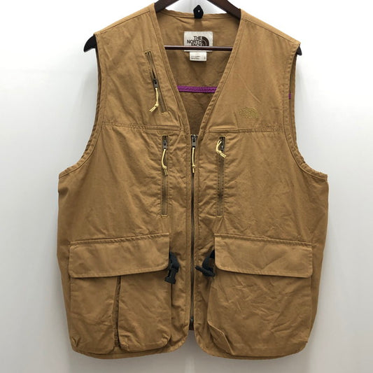 【中古品】【メンズ】 THE NORTH FACE ザ・ノースフェイス THE NORTH FACE NF0A7ZY7 UTILITY VEST 144-250207-wy-10-tomh サイズ：Mサイズ カラー：ブラウン 万代Net店