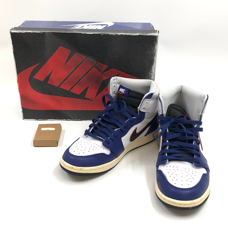 【中古品】【メンズ】 NIKE ナイキ AIR JORDAN 1 HIGH OG RARE AIR DZ5485-100 エアジョーダン1 ハイ OG レアエア スニーカー シューズ 靴 160-260824-hn-03-fur サイズ：27.5cm US9.5 カラー：ブルー/ホワイト/グレー 万代Net店