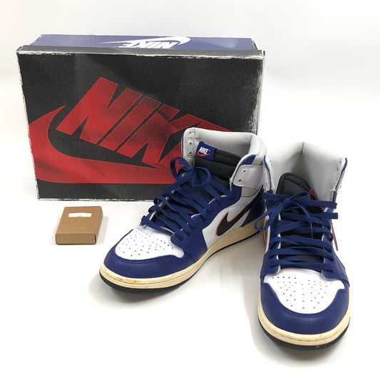 【中古品】【メンズ】 NIKE ナイキ AIR JORDAN 1 HIGH OG RARE AIR DZ5485-100 エアジョーダン1 ハイ OG レアエア スニーカー シューズ 靴 160-260824-hn-03-fur サイズ：27.5cm US9.5 カラー：ブルー/ホワイト/グレー 万代Net店
