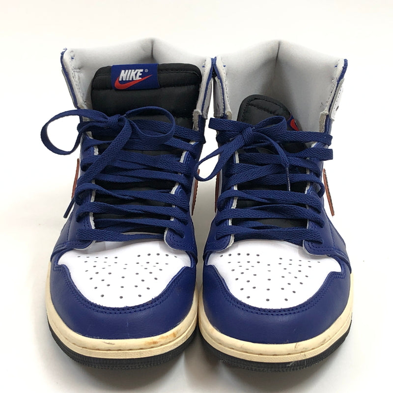【中古品】【メンズ】 NIKE ナイキ AIR JORDAN 1 HIGH OG RARE AIR DZ5485-100 エアジョーダン1 ハイ OG レアエア スニーカー シューズ 靴 160-260824-hn-03-fur サイズ：27.5cm US9.5 カラー：ブルー/ホワイト/グレー 万代Net店