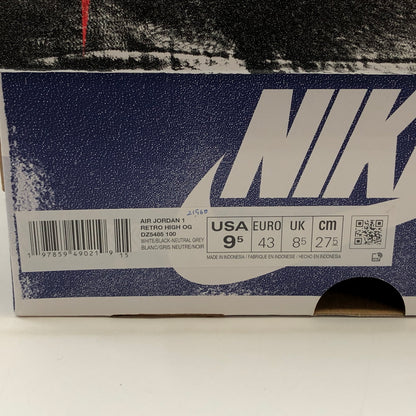 【中古品】【メンズ】 NIKE ナイキ AIR JORDAN 1 HIGH OG RARE AIR DZ5485-100 エアジョーダン1 ハイ OG レアエア スニーカー シューズ 靴 160-260824-hn-03-fur サイズ：27.5cm US9.5 カラー：ブルー/ホワイト/グレー 万代Net店