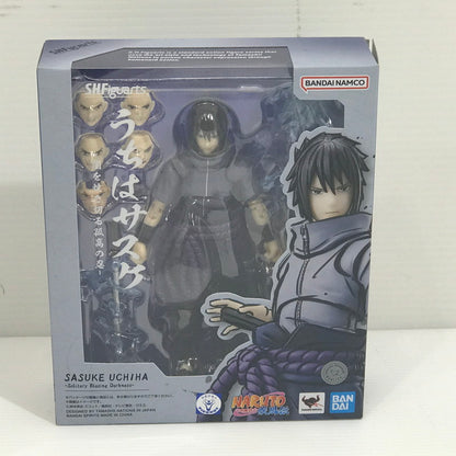 【中古品】 S.H.Figuarts NARUTO -ナルト- 疾風伝 うちはサスケ -闇を焼き切る孤高の忍- 開封済み 刀・鞘欠品 051-260824-ti-07-tag 万代Net店