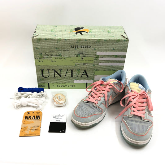 【中古品】【メンズ】 NIKE ナイキ × UNION ユニオン DUNK LOW "ARGON" DJ9649-400 ダンク ロー アルゴン スニーカー シューズ 靴 160-260824-hn-05-fur サイズ：28.0cm US10 カラー：ブルー系/ピンク/ホワイト 万代Net店