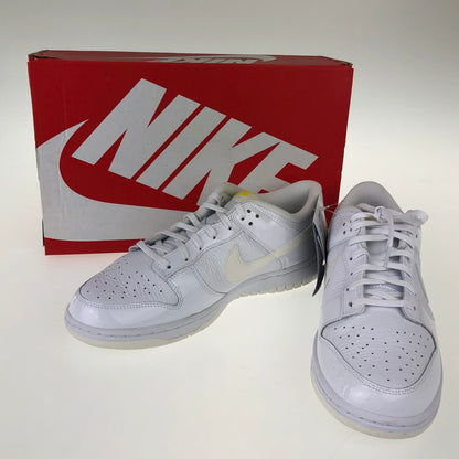 【中古美品】【メンズ】 NIKE ナイキ FD0803-100 WOMEN’S DUNK LOW YELLOW HEART 160-250217-SY-05-iwa サイズ：27.5 カラー：WHITE 万代Net店