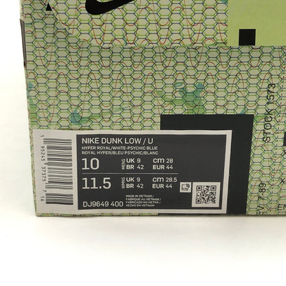 【中古品】【メンズ】 NIKE ナイキ × UNION ユニオン DUNK LOW "ARGON" DJ9649-400 ダンク ロー アルゴン スニーカー シューズ 靴 160-260824-hn-05-fur サイズ：28.0cm US10 カラー：ブルー系/ピンク/ホワイト 万代Net店
