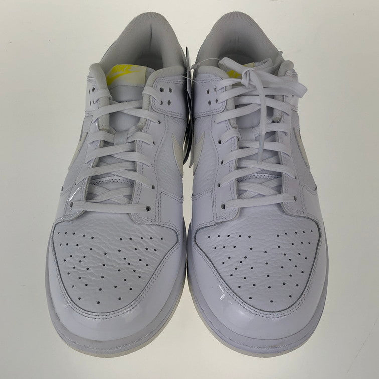 【中古美品】【メンズ】 NIKE ナイキ FD0803-100 WOMEN’S DUNK LOW YELLOW HEART 160-250217-SY-05-iwa サイズ：27.5 カラー：WHITE 万代Net店