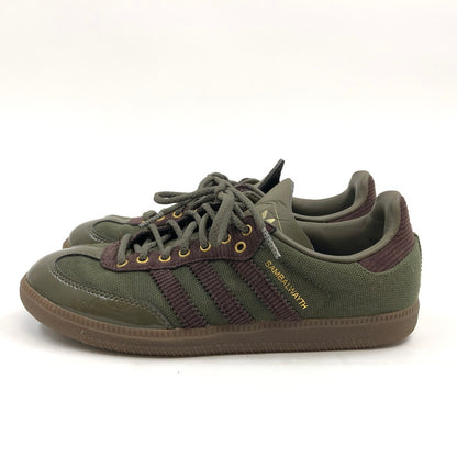 【中古品】【レディース】 ALWAYTH オルウェイズ × ADIDAS アディダス ORIGINALS SAMBA OG リジナルス サンバ OG スニーカー シューズ 靴 161-260312-hn-02-fur サイズ：24.0cm US 6 カラー：オリーブ/ブラウン系 万代Net店