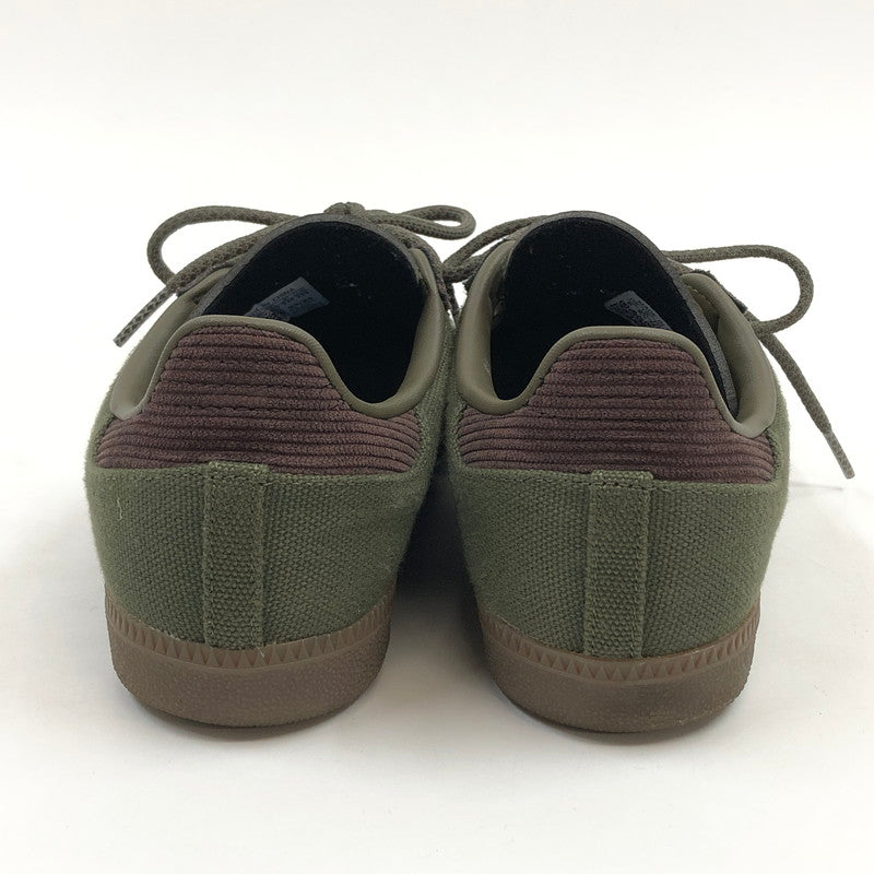 【中古品】【レディース】 ALWAYTH オルウェイズ × ADIDAS アディダス ORIGINALS SAMBA OG リジナルス サンバ OG スニーカー シューズ 靴 161-260312-hn-02-fur サイズ：24.0cm US 6 カラー：オリーブ/ブラウン系 万代Net店