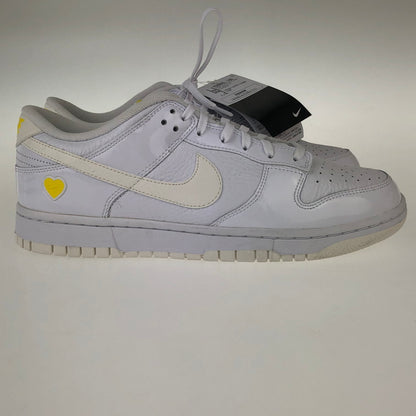 【中古美品】【メンズ】 NIKE ナイキ FD0803-100 WOMEN’S DUNK LOW YELLOW HEART 160-250217-SY-05-iwa サイズ：27.5 カラー：WHITE 万代Net店