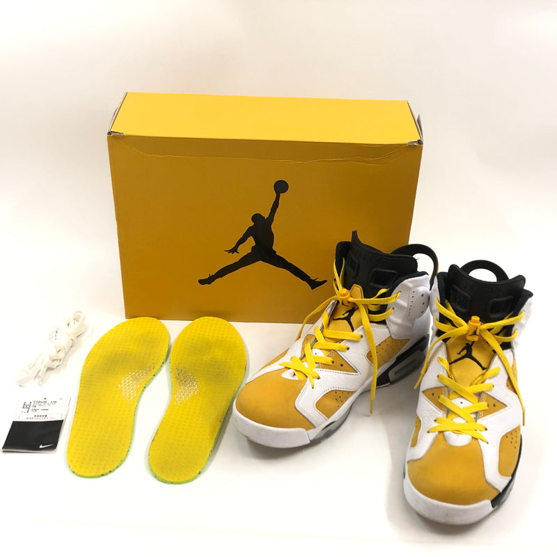 【現状渡し品】【メンズ】 NIKE ナイキ AIR JORDAN 6 RETRO "YELLOW OCHRE" CT8529-170 エアジョーダン6 レトロ イエローオークル スニーカー シューズ 靴 160-260824-hn-06-fur サイズ：30.0cm US12 カラー：ホワイト/イエローオークル/ブラック 万代Net店